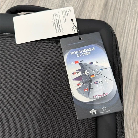 Sleek Black Men's Backpack by